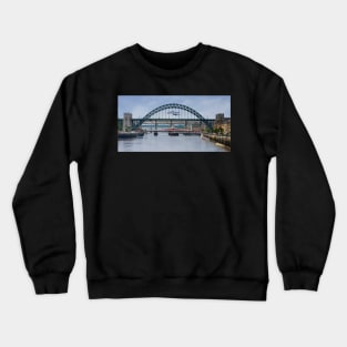 River Tyne Bridges Newcastle Crewneck Sweatshirt